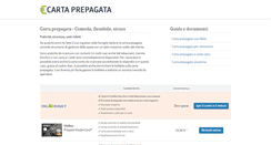 Desktop Screenshot of carta-prepagata.org