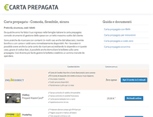 Tablet Screenshot of carta-prepagata.org